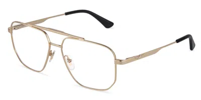Police Vplu55 Origins Lite 39 Men's Glasses, Gold, Size 57 In Brown