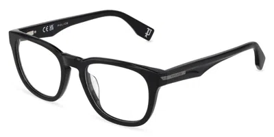 Police Vplu56 Nerve 3 Men's Glasses, Black, Size 50