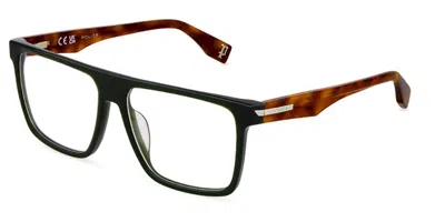 Police Vplu57 Nerve 4 Men's Glasses, Green, Size 57 In Black