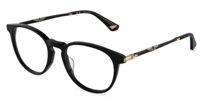 Police Vplu63 Origins Classic 6 Men's Glasses, Black, Size 51