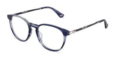 Police Vplu63 Origins Classic 6 Men's Glasses, Blue, Size 51
