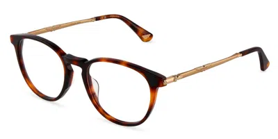 Police Vplu63 Origins Classic 6 Men's Glasses, Tortoiseshell, Size 51 In Brown