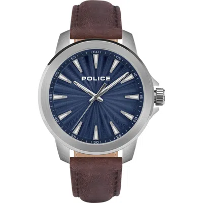 Police Watches Mod. Pewja2207803 Gwwt1 In Brown