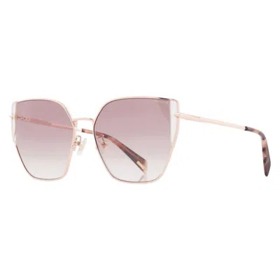 Police Women's Gradient Butterfly Sunglasses In Copper Gold In Multi