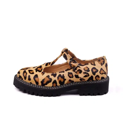 Polina Magiy Women's Black / Brown / Neutrals Lucy Leo Shoes In Black/brown