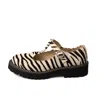Polina Magiy Women's Black / White Lucy Zebra Shoes In Black/white