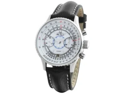 Pre-owned Poljot Chronograph 3133 Blue Angels White Us