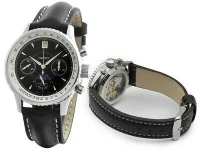 Pre-owned Poljot Chronograph 31682 Day Night White Black Us