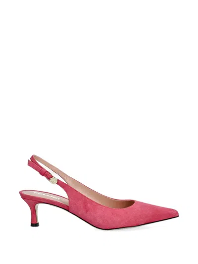 Pollini Aria Pointed-toe Slingback Pumps In Pink
