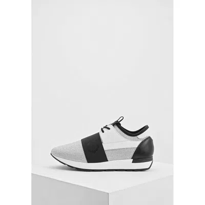 Pollini Blue Polyamide Athletic Sneakers In Multi