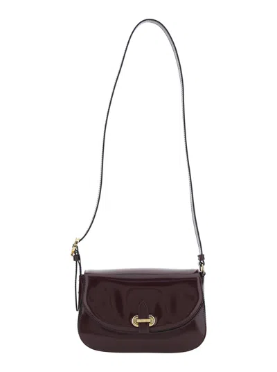 Pollini Borsa Vitello In Burgundy