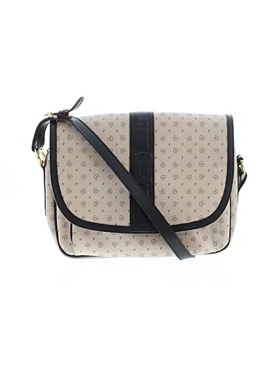 Pre-owned Pollini Crossbody Bag In White