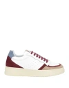 POLLINI POLLINI MAN SNEAKERS WHITE SIZE 9 LEATHER