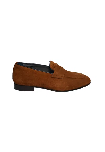 Pollini Pb10072m9ecam210  Man Camoscio Brown In Multi