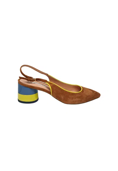 Pollini Sa10045c1eta120a  Woman Suede Brown