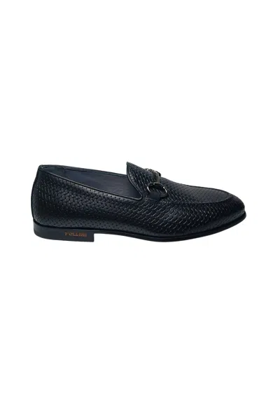 Pollini Sb10112moeuh0000  Men Leather Black In Multi