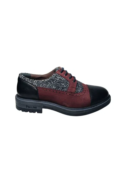 Pollini Sb10134gobuo100b  Men Multicolored Leather In Brown