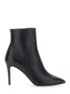 Pollini Scarponcino Donna Nappa In Black