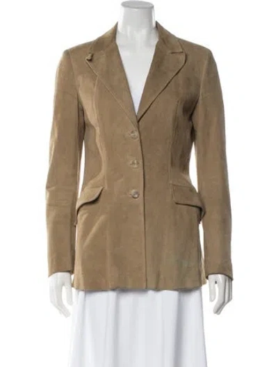 Pre-owned Pollini Vintage 2000's Blazer W/ Tags In Neutral
