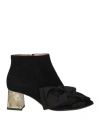 Pollini Woman Ankle Boots Black Size 5 Leather