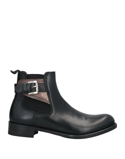 Pollini Ankle Boots In Black