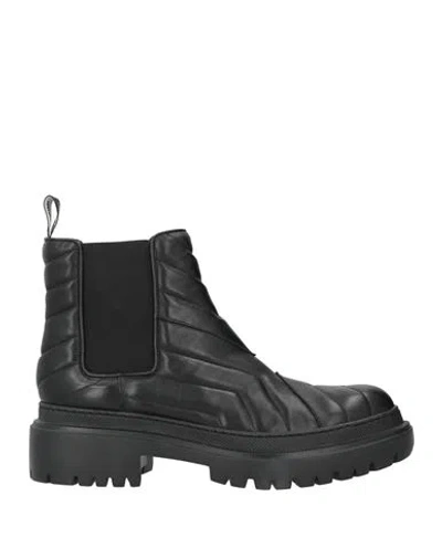 Pollini Woman Ankle Boots Black Size 6 Leather