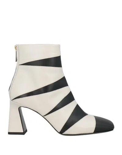 Pollini Woman Ankle Boots Black Size 8.5 Calfskin
