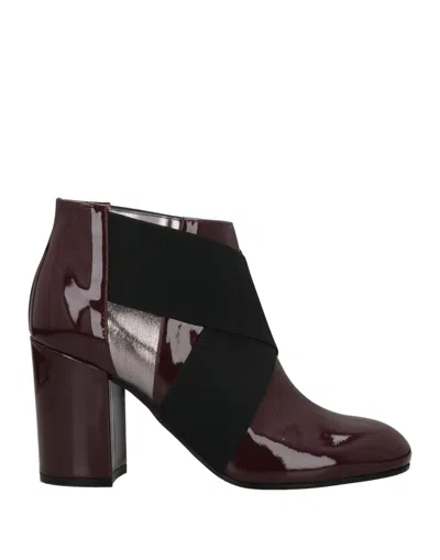 Pollini Ankle Boots In Red