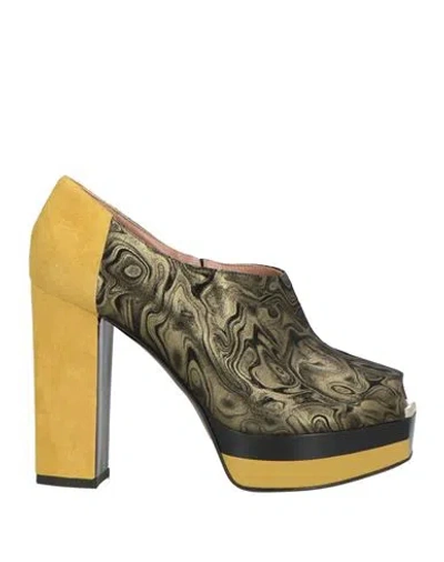 Pollini Woman Ankle Boots Dark Green Size 7 Leather