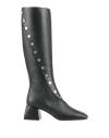 Pollini Woman Boot Black Size 8 Leather