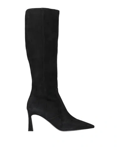 Pollini Woman Boot Black Size 8 Leather