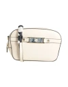 Pollini Woman Cross-body Bag Ivory Size - Polyurethane In White