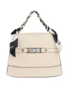Pollini Woman Handbag Beige Size - Polyurethane