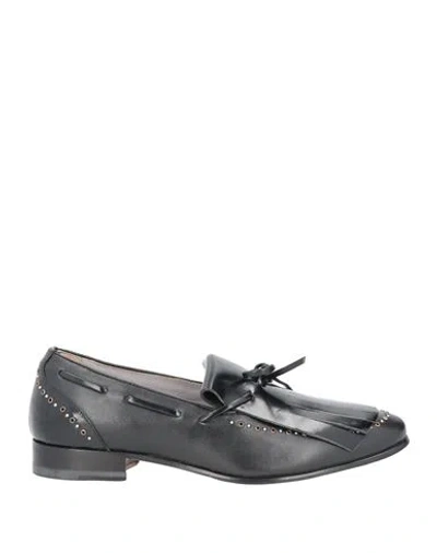 Pollini Loafers In Black