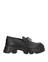 Pollini Scarpa Donna Vitello Bottalato In Black