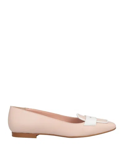 Pollini Loafers In Pink