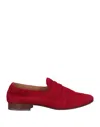 Pollini Loafers In Red