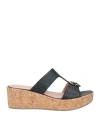 Pollini Woman Mules & Clogs Black Size 8 Leather In Black