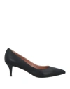 Pollini Woman Pumps Black Size 5 Calfskin