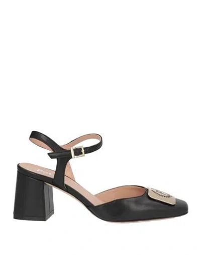 Pollini Woman Pumps Black Size 5 Leather