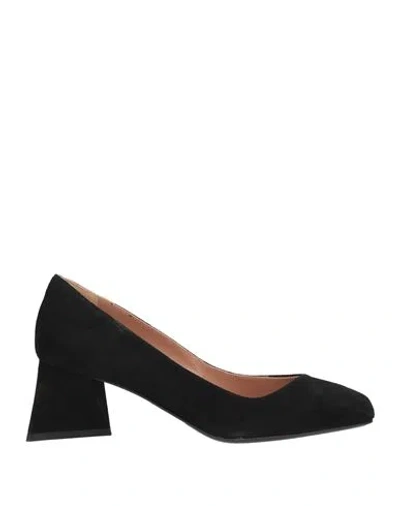 Pollini Woman Pumps Black Size 6 Leather