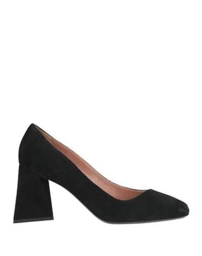 Pollini Woman Pumps Black Size 6 Leather
