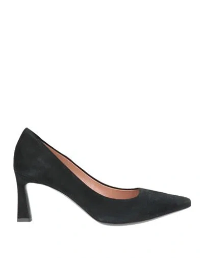 Pollini Woman Pumps Black Size 9.5 Leather