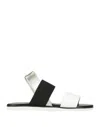 Pollini Sandals In White