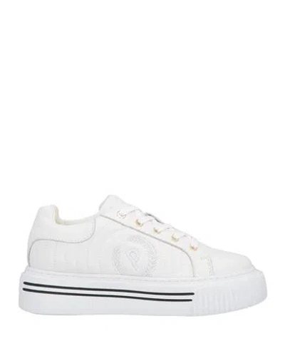 POLLINI POLLINI WOMAN SNEAKERS BLACK SIZE 8 LEATHER