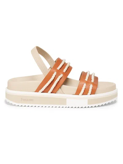 Pollini Women's Cheyenne 55mm Leather Sport Sandals In Multi