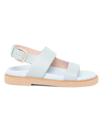 Pollini Women's Flow 40mm Leather Platform Sandals