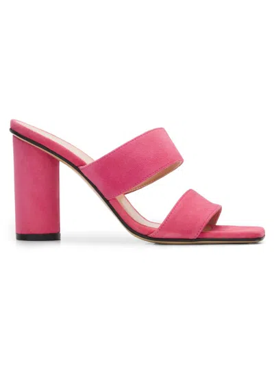 Pollini Women's Sunset 85mm Leather Sandals In Multi