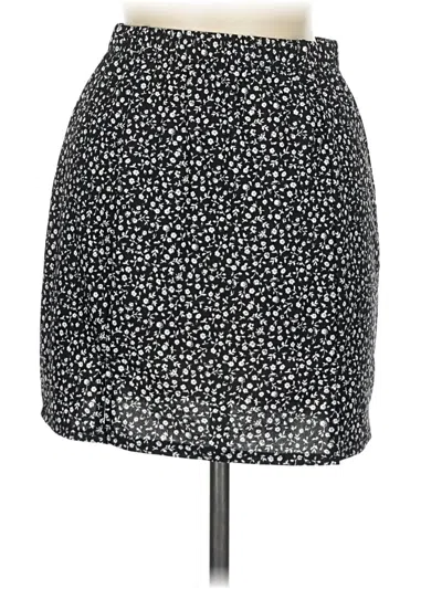 Pre-owned Polly & Esther Casual Skirt In Black