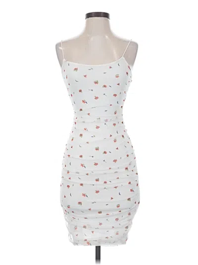 Pre-owned Polly & Esther Cocktail Dress In White